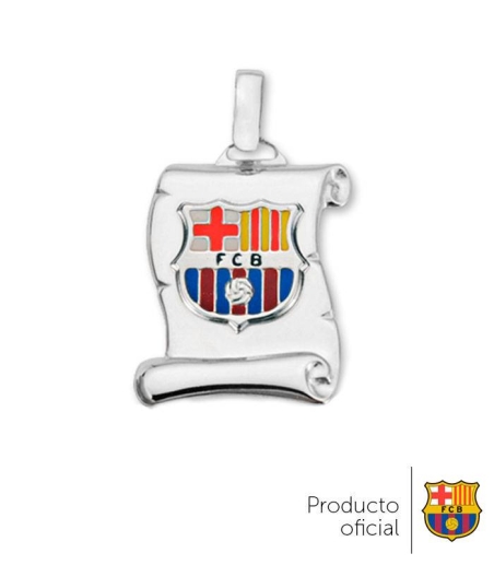 Colgante pergamino FC Barcelona 