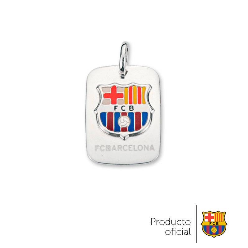 Colgante placa escudo FC Barcelona