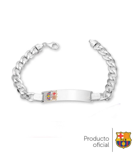 Esclava plata de ley FC Barcelona