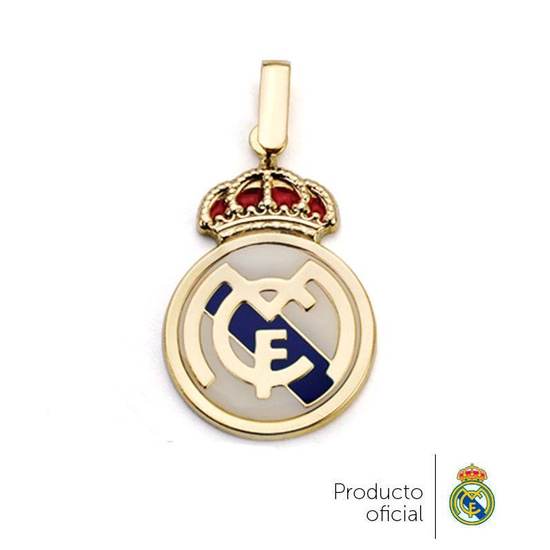 Colgante Real Madrid oro 18k