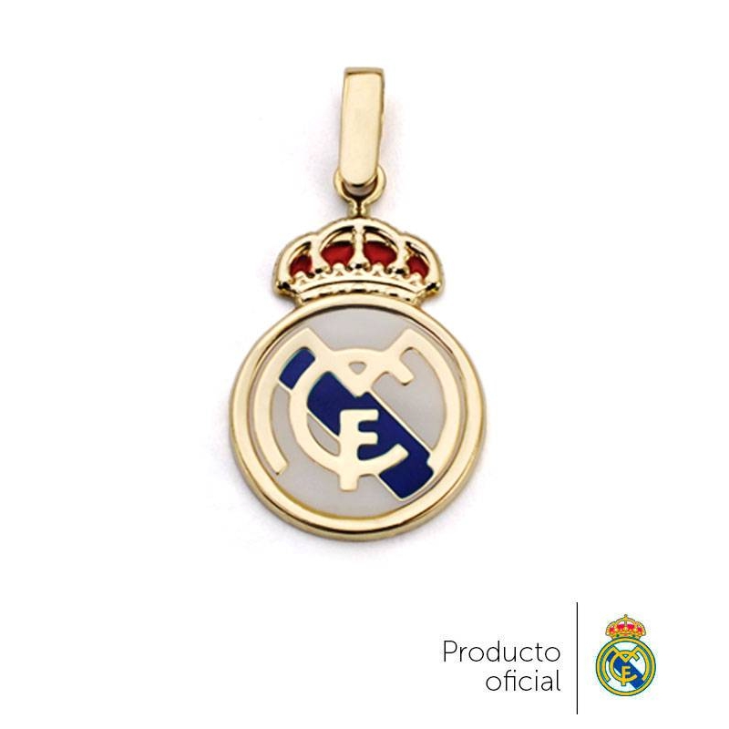 Colgante Real Madrid oro 18k