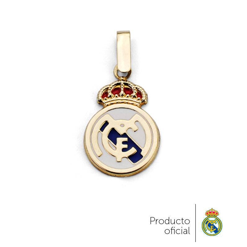 Colgante Real Madrid oro 18k