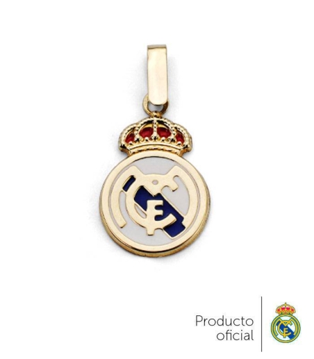 Colgante Real Madrid oro 18k