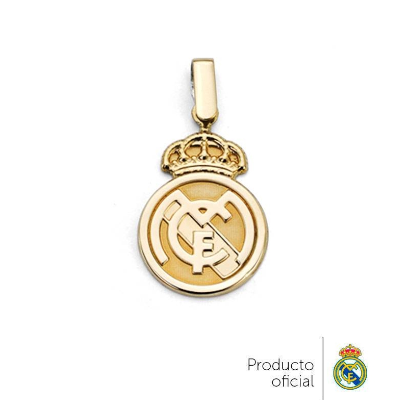 Colgante Real Madrid oro 18k