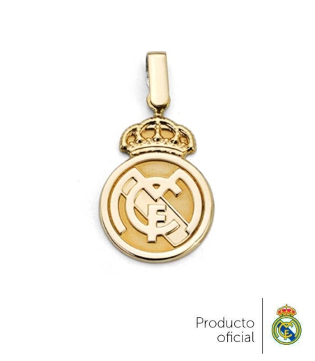 Colgante Real Madrid oro 18k