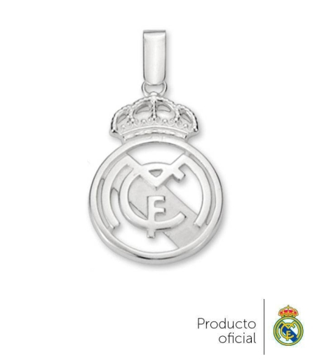 Colgante Real Madrid plata de ley