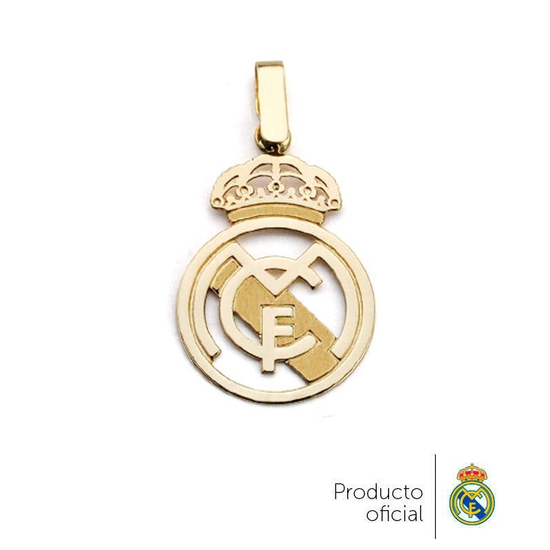 Colgante Real Madrid oro 18k