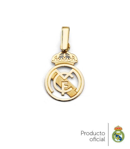 Colgante Real Madrid oro 18k