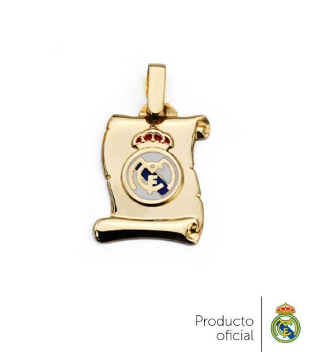 Colgante pergamino Real Madrid