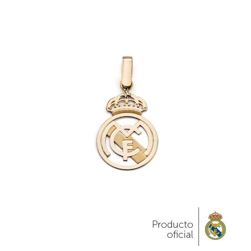 Colgante Real Madrid oro 18k