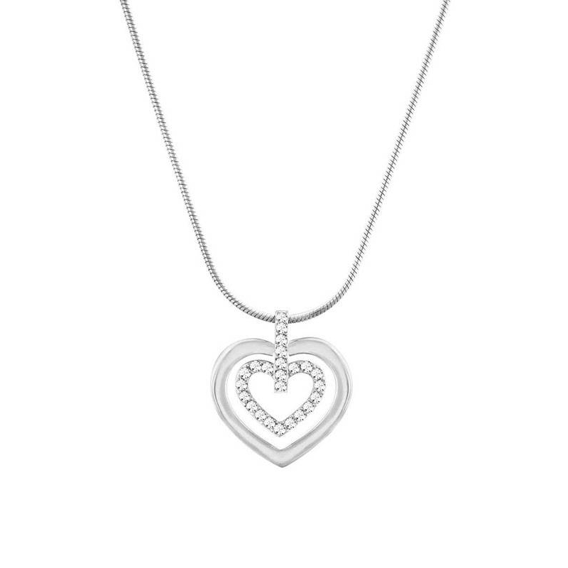 Colgante Circle Heart Swarovski 5113776