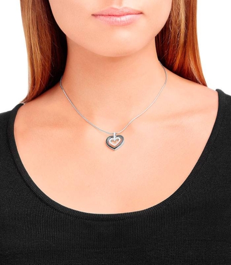 Colgante Circle Heart Swarovski 5113776