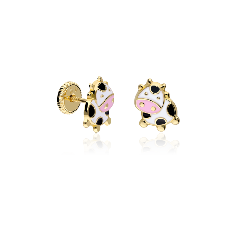 Pendientes Vaca de Oro