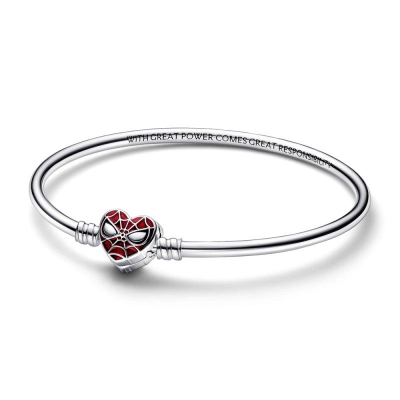 PULSERA PANDORA MOMENTS SPIDER-MAN MARVEL 592324C01