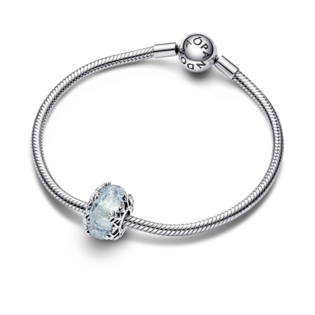 CHARM PANDORA CRISTAL MURANO COPO DE NIEVE AZUL 792377C00