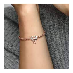 CHARM PANDORA COLGANTE CORAZÓN TE QUIERO FAMILIA 782326C00