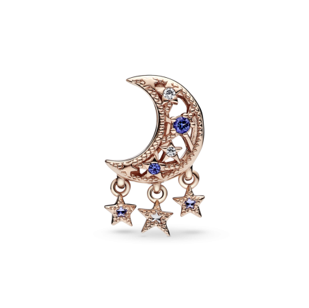 CHARM PANDORA COLGANTE ESTRELLA Y LUNA CRECIENTE 789643C01