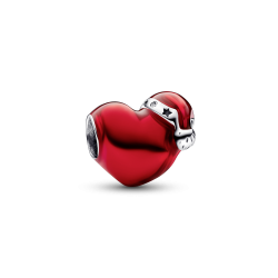 CHARM PANDORA CORAZÓN NAVIDEÑO METÁLICO 792336C01