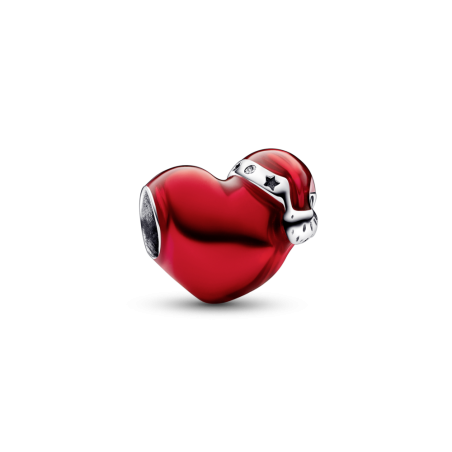 CHARM PANDORA CORAZÓN NAVIDEÑO METÁLICO 792336C01