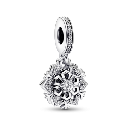 CHARM PANDORA COLGANTE COPO DE NIEVE BRILLANTE