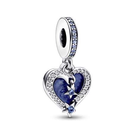 CHARM PANDORA COLGANTE CORAZÓN Y ESTRELLA FUGAZ CELESTIAL 792356C01