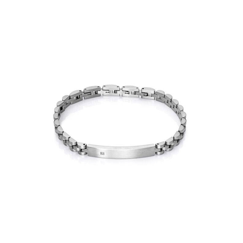 PULSERA VICEROY ACERO Y PLACA DIAMANTE 6473P01000
