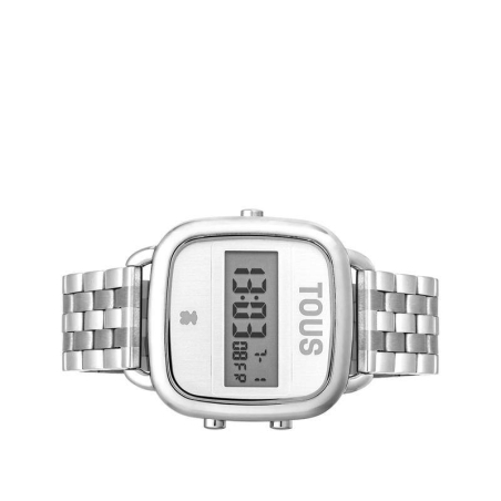 RELOJ TOUS DIGITAL D-LOGO PLATEADO 200351021