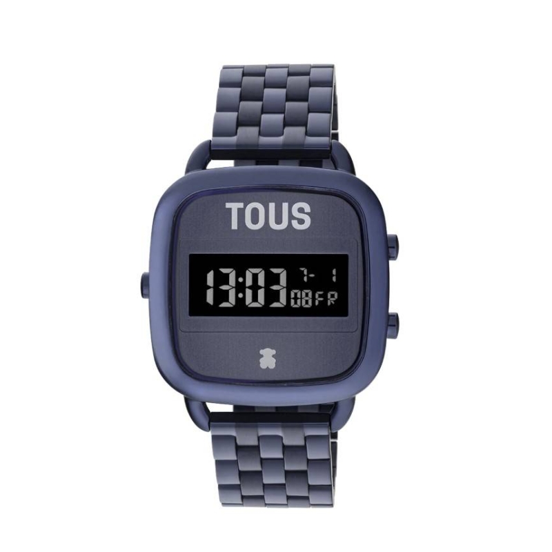 RELOJ TOUS DIGITAL D-LOGO AZUL 200351023