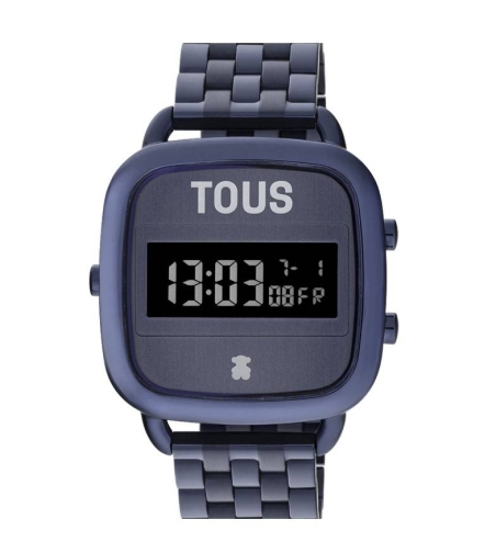 RELOJ TOUS DIGITAL D-LOGO AZUL 200351023