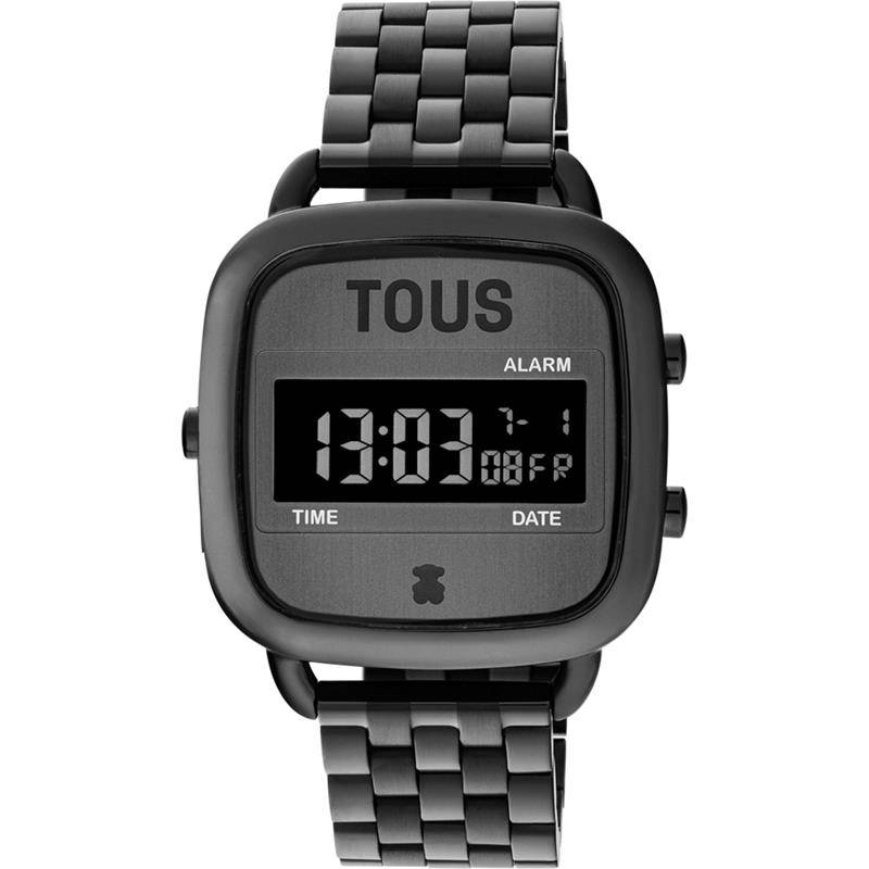 RELOJ TOUS DIGITAL D-LOGO NEGRO 200351024