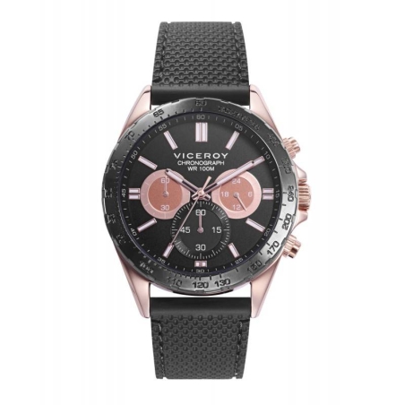 RELOJ VICEROY ACERO ROSA Y SILICONA 401301-53