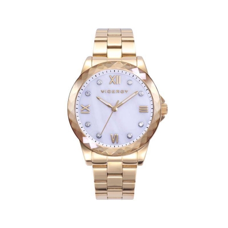 RELOJ VICEROY DORADO Y LILA 401162-53