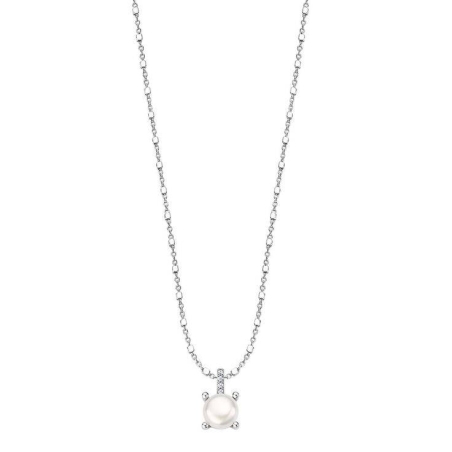 COLLAR LOTUS SILVER REDONDO INFINITO LP3065-1/1