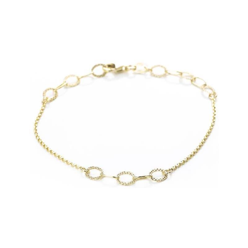 PULSERA ITEMPORALITY ESLABONES NUDO Y OVAL SBR-200-085-UU