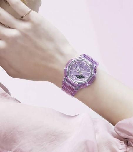 RELOJ CASIO G-SHOCK LILA GMA-S2100SK-4AER