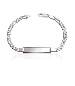 ESCLAVA "FERGY" PLATA DE PRIMERA LEY 19 CM