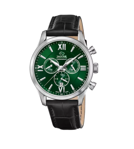 RELOJ JAGUAR ACAMAR VERDE CON CORREA DE PIEL J884/3