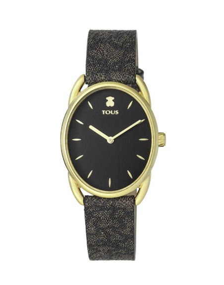 RELOJ TOUS DAI DORADO KAOS NEGRA 100350440