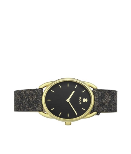 RELOJ TOUS DAI DORADO KAOS NEGRA 100350440