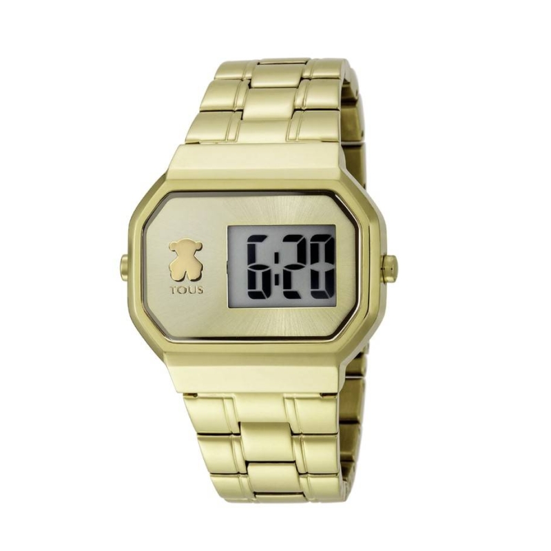 RELOJ TOUS D-BEAR DIGITAL DORADO 600350300 RELOJ TOUS D-BEAR DIGITAL DORADO 600350300