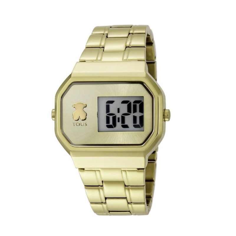 RELOJ TOUS D-BEAR DIGITAL DORADO 600350300