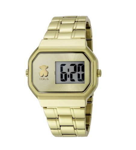 RELOJ TOUS D-BEAR DIGITAL DORADO 600350300