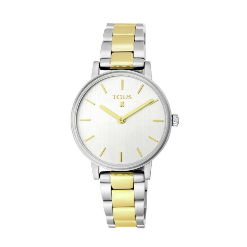 RELOJ TOUS ROND STRAIGHT BICOLOR 100350475