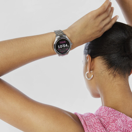 Reloj Tous smartwatch con correa de acero ip negro D-Connect 300358084 -  Joyerías Sánchez
