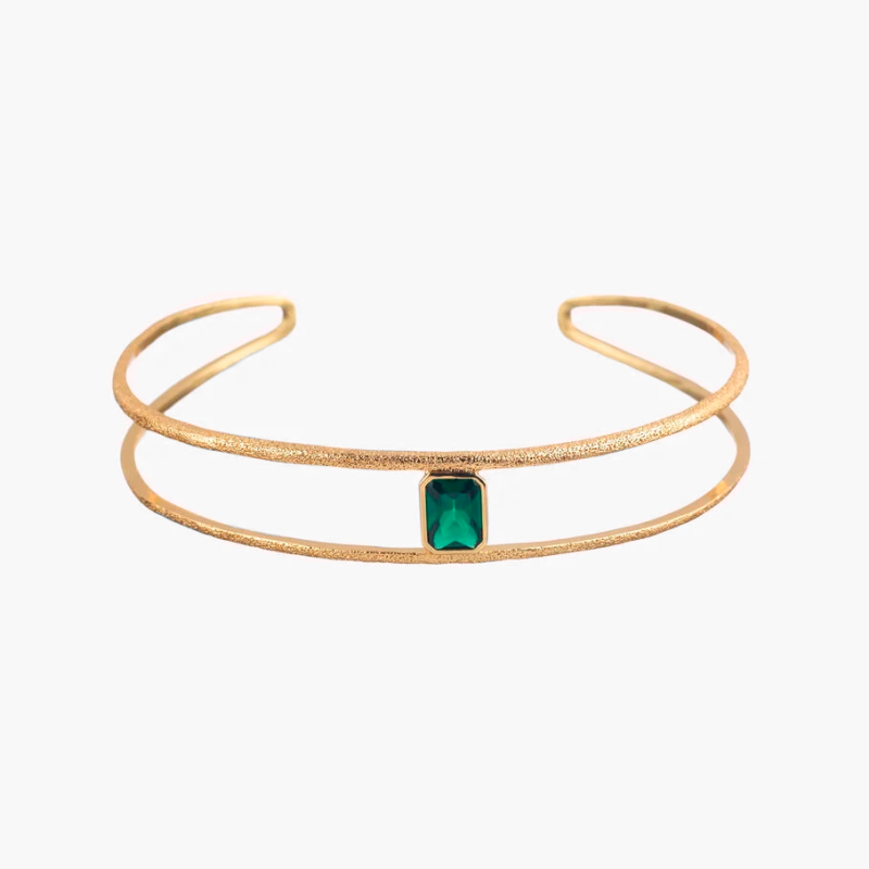 COLLAR AGATHA PARIS CHOCKER CLEOPATRA VERDE 2680964-658-TU