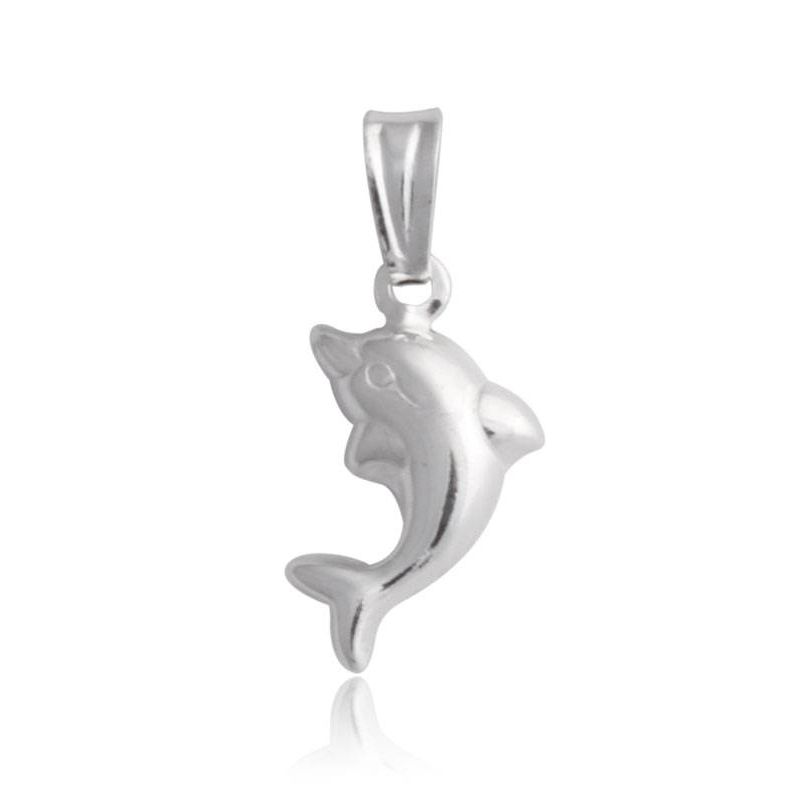 Colgante plata de ley Delfín