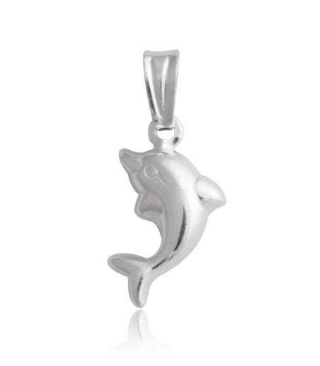 Colgante plata de ley Delfín