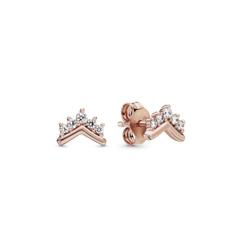 PENDIENTES PANDORA BOTÓN DESEO CLÁSICO 288274CZ