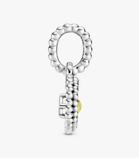 CHARM PANDORA COLGANTE CORAZON DE ESFERAS MIEL 798854C11