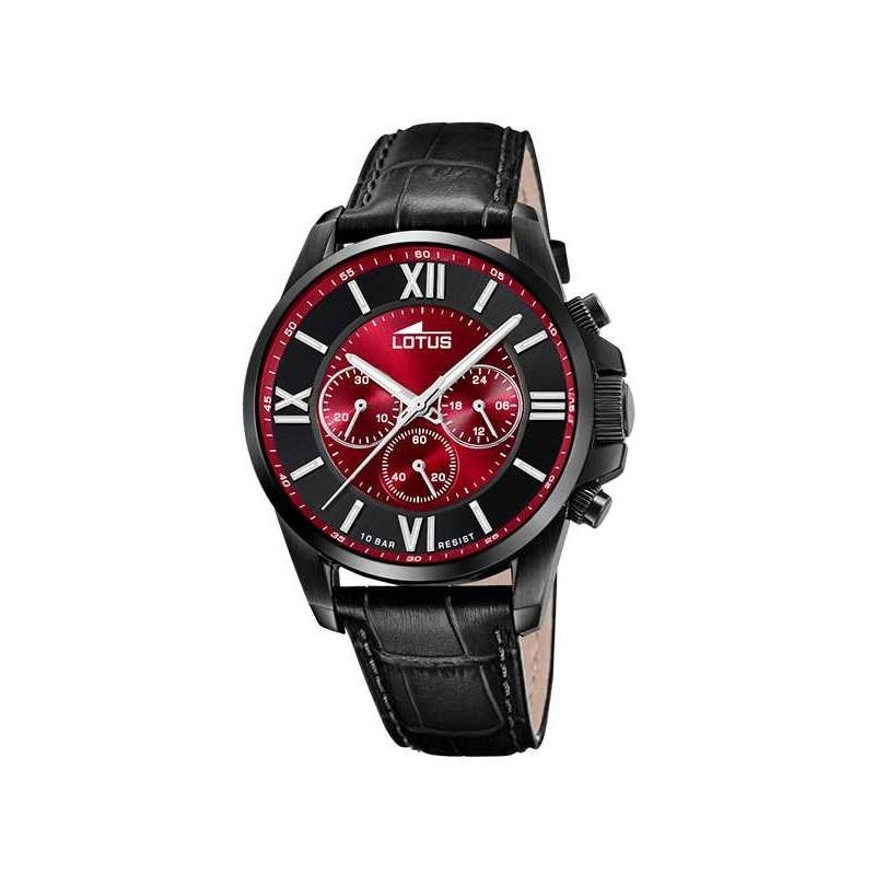 RELOJ LOTUS CHRONO ROJO 18881/4